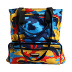 Dolce & Gabbana Multicolor Camouflage Nylon Shopping Tote Bag