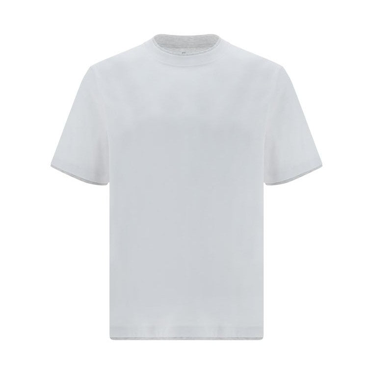 Brunello Cucinelli White Cotton T-Shirt