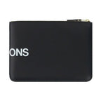 Comme Des Garçons Black Calf Leather Bos Taurus Wallet