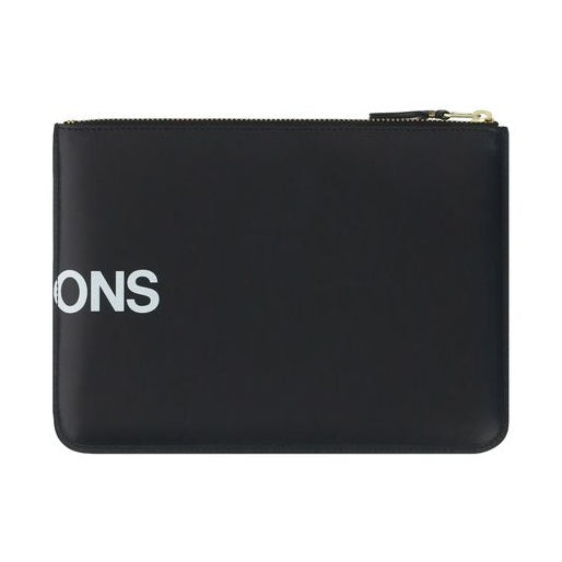Comme Des Garçons Black Calf Leather Bos Taurus Wallet