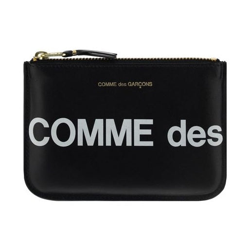 Comme Des Garçons Black Calf Leather Bos Taurus Wallet