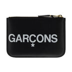 Comme Des Garçons Black Calf Leather Bos Taurus Wallet