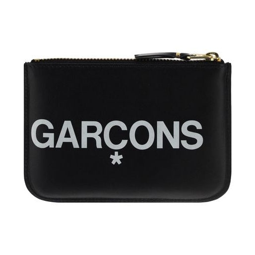Comme Des Garçons Black Calf Leather Bos Taurus Wallet