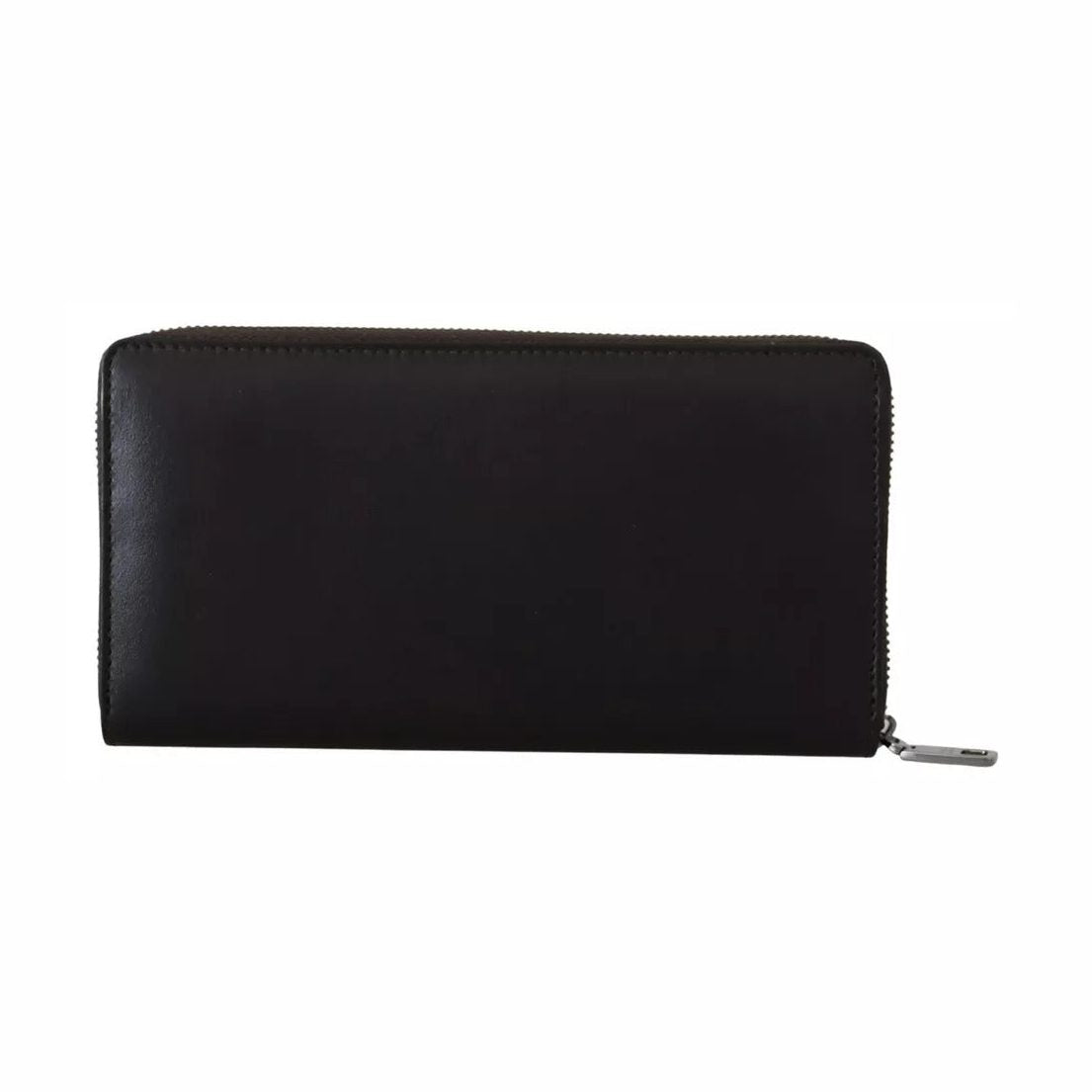 Dolce & Gabbana Brown Exotic Leather Zip Around Continental Clutch Wallet