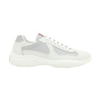 Prada White Polyamide Low Top Sneakers