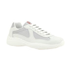 Prada White Polyamide Low Top Sneakers
