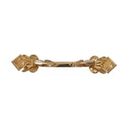 Dolce & Gabbana Gold Plated 925 Sterling Silver Crystal Collar Stop Brooch