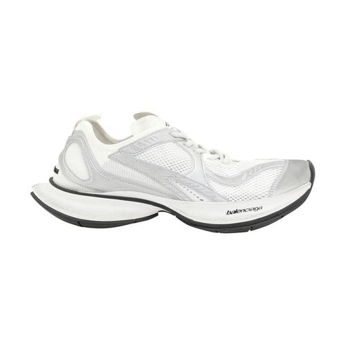 Balenciaga White Polyethylene Athletic Sneakers