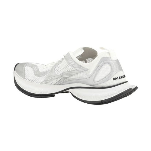 Balenciaga White Polyethylene Athletic Sneakers
