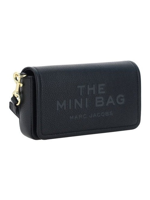 Marc Jacobs Black Calf Leather Bos Taurus Shoulder Bag