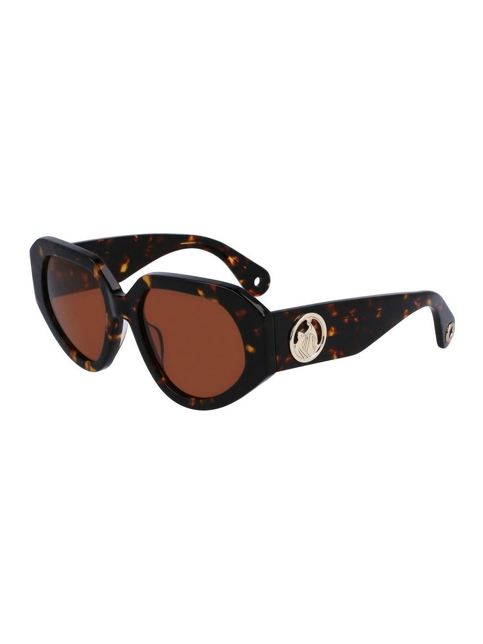 Lanvin Brown Acetate Sunglasses