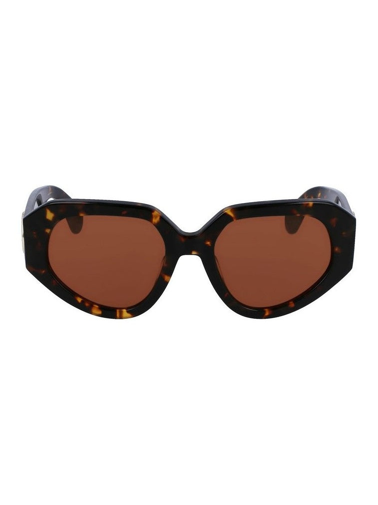 Lanvin Brown Acetate Sunglasses