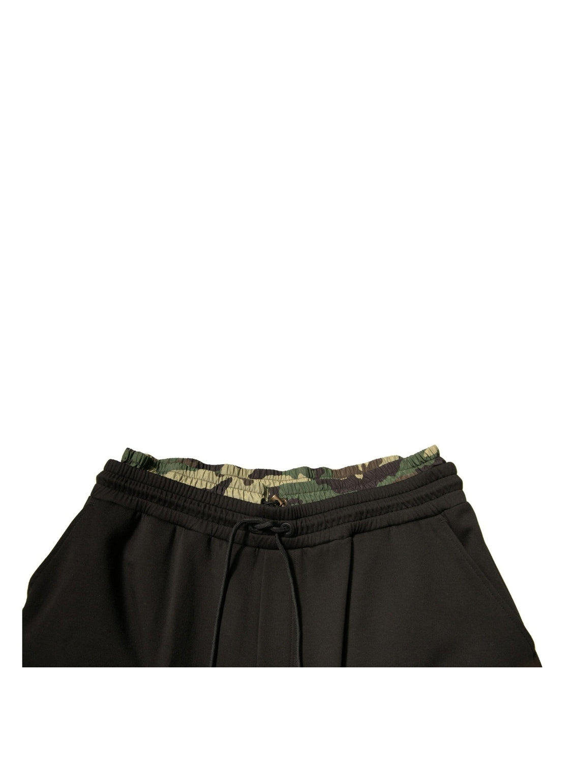 Dolce & Gabbana Black Camouflage Cotton Jogger Cargo Pants