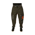 Dolce & Gabbana Multicolor Camouflage Jogger Cargo Pants