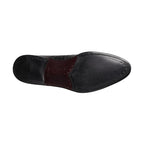 Dolce & Gabbana Black Leather Derby Wingtip Lace Up Formal Dress Shoes