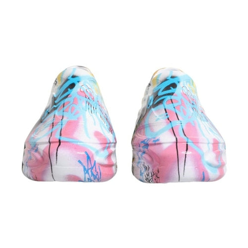 Dolce & Gabbana Multicolor Graffiti Daymaster Sneakers Shoes