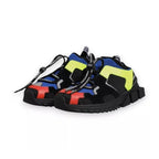 Dolce & Gabbana Multicolor Mesh Sorrento Trekking Sneakers Shoes