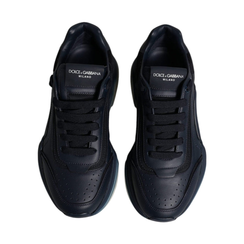 Dolce & Gabbana Navy Blue Daymaster Low Top Men Sneakers Shoes