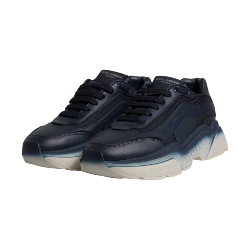 Dolce & Gabbana Navy Blue Daymaster Low Top Men Sneakers Shoes