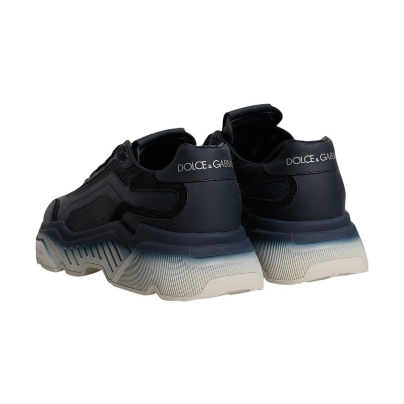 Dolce & Gabbana Navy Blue Daymaster Low Top Men Sneakers Shoes