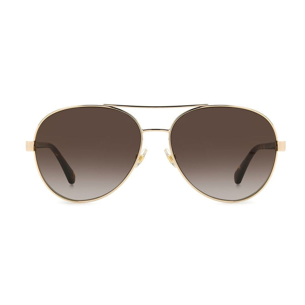 Kate Spade Gold Metal Sunglasses
