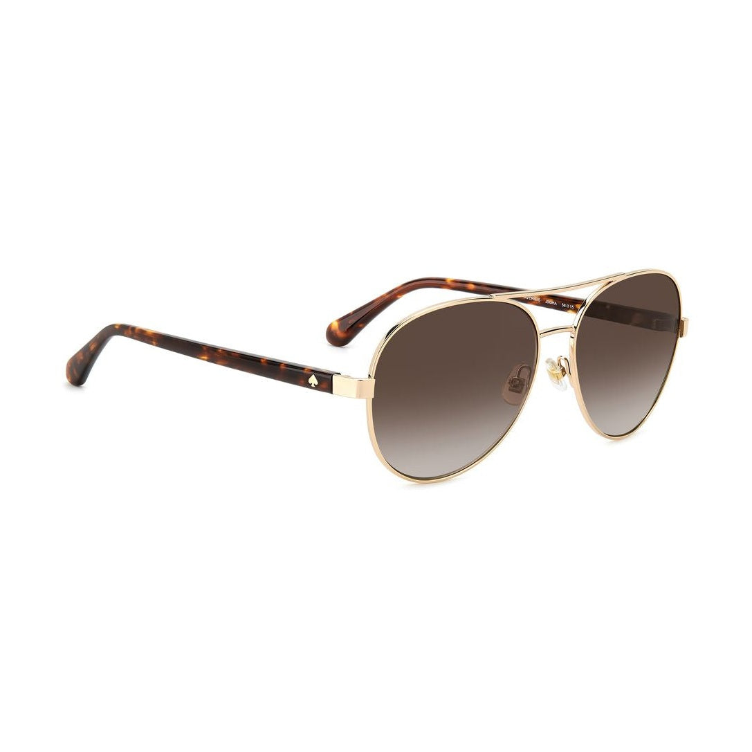 Kate Spade Gold Metal Sunglasses