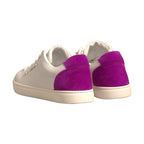 Dolce & Gabbana White Suede Leather Low Top Sneakers Shoes