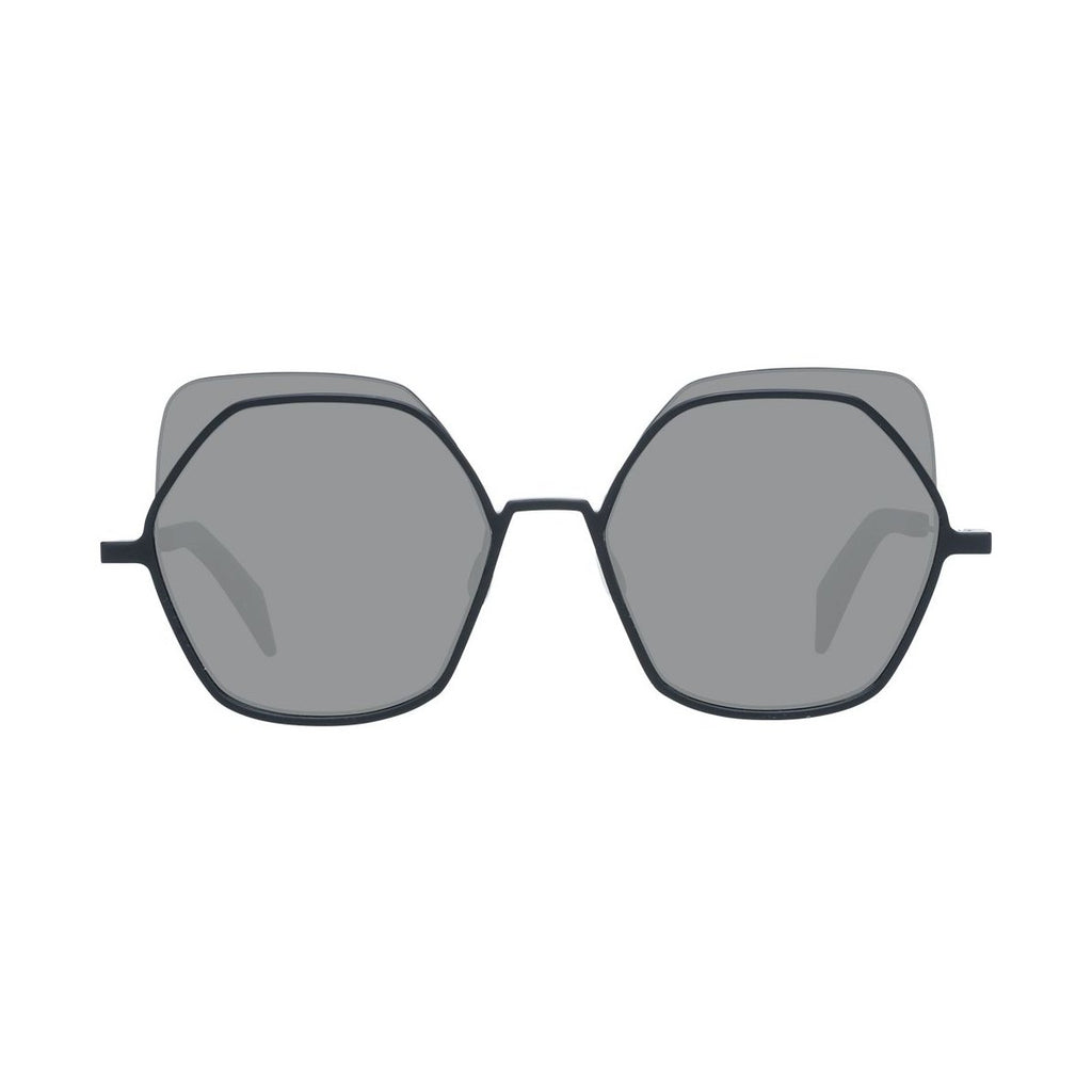 Yohji Yamamoto Black Metal & Plastic Sunglasses