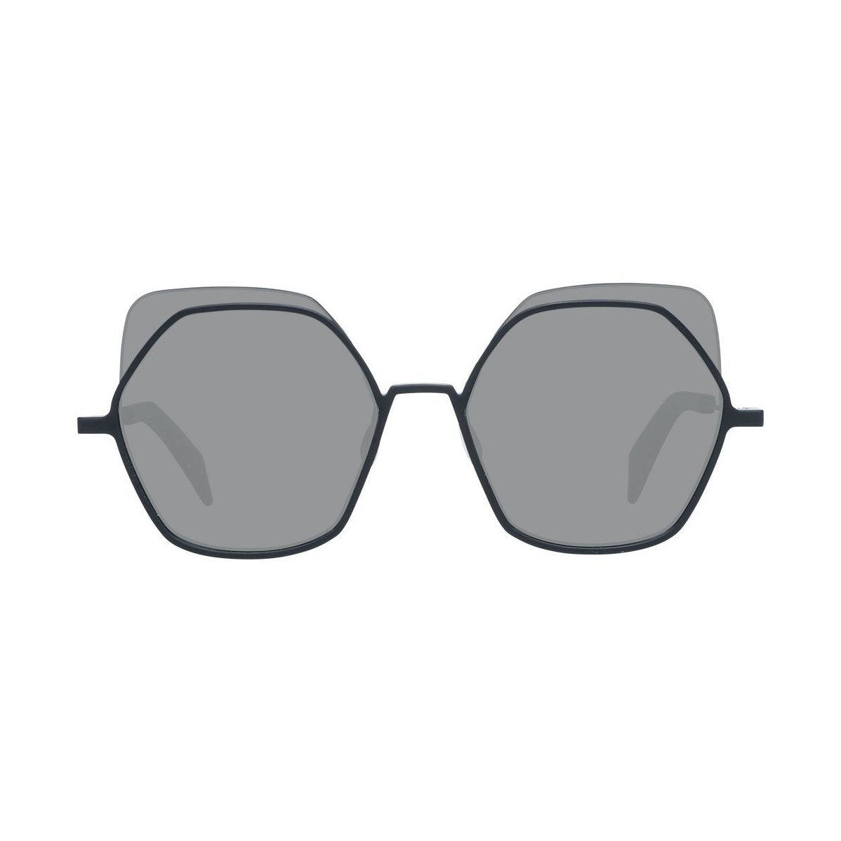Yohji Yamamoto Black Metal & Plastic Sunglasses