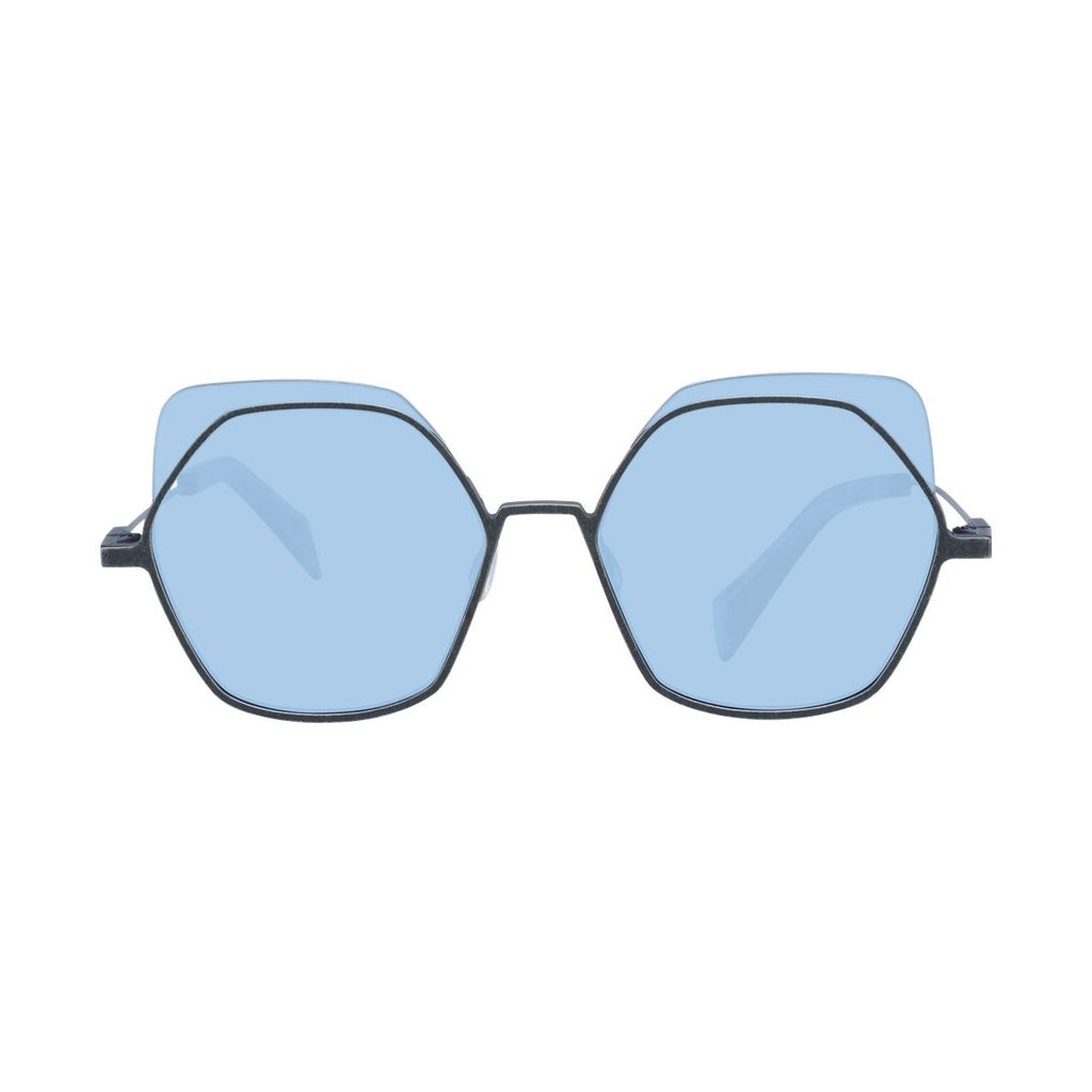Yohji Yamamoto Gray Metal & Plastic Sunglasses