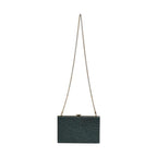 Dolce & Gabbana Black Leather Clutch Evening Crossbody Bag