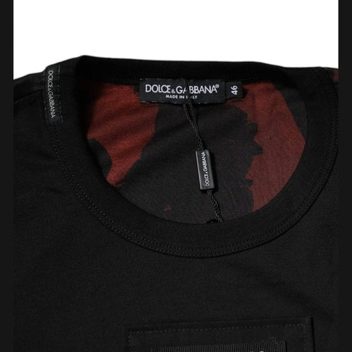 Dolce & Gabbana Multicolor Camouflage Crew Neck T-shirt