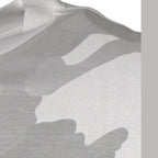 Dolce & Gabbana White Gray Camouflage Cotton Crew Neck T-shirt