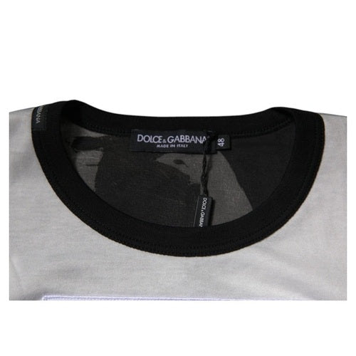 Dolce & Gabbana Multicolor Camouflage Crew Neck T-shirt
