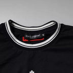 Dolce & Gabbana Dark Blue Logo Crown Cotton Crew Neck T-shirt