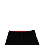 Dolce & Gabbana Black Wool Mid Waist Jogger Sweatpants Pants