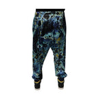 Dolce & Gabbana Multicolor Marble Print Jogger Men Sweatpants Pants