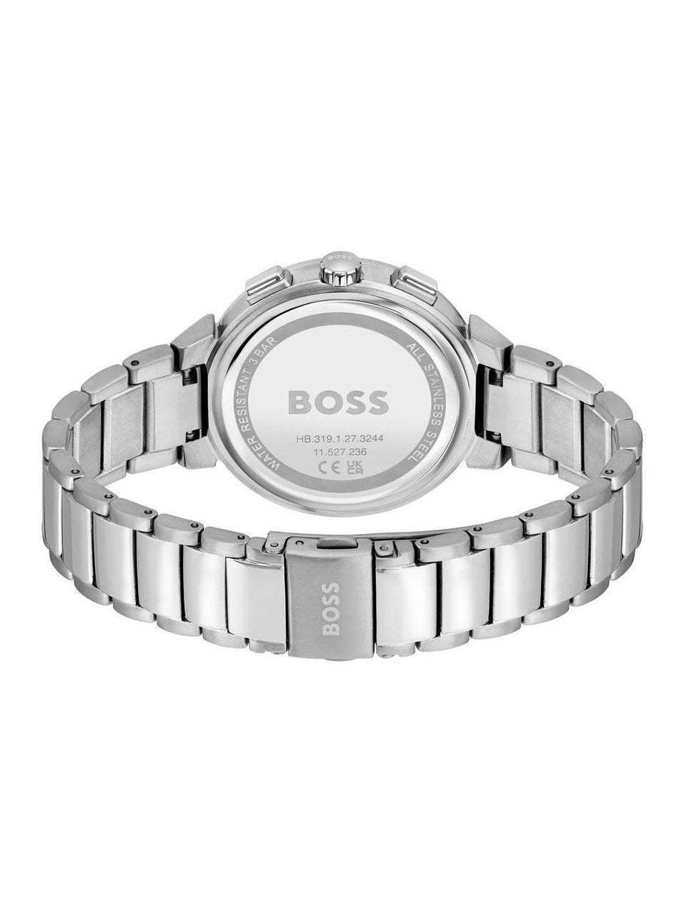 Hugo Boss Silver Stainless Steel Dress Watch