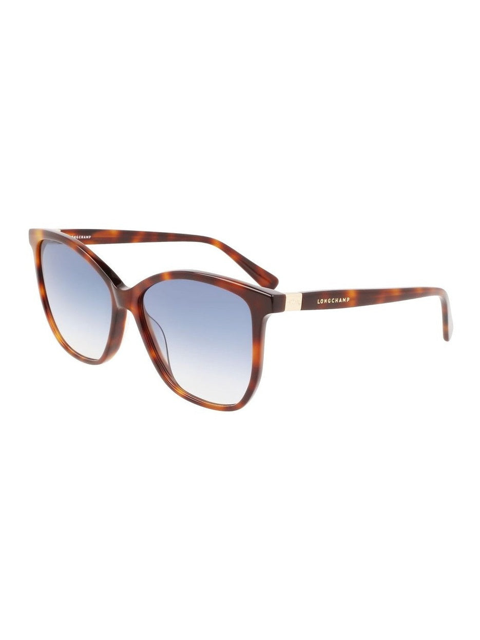 Longchamp Brown Acetate Sunglasses