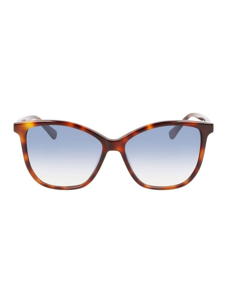 Longchamp Brown Acetate Sunglasses