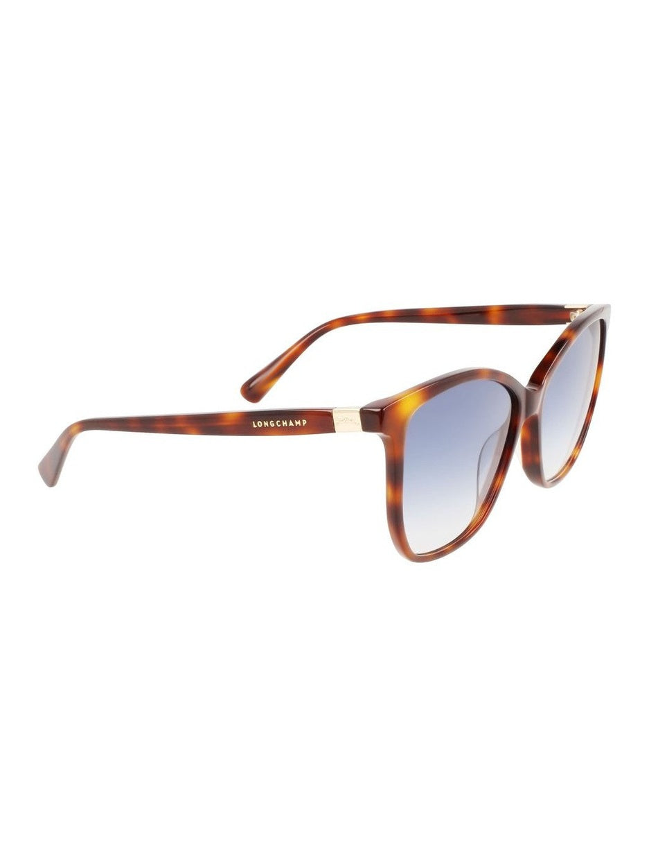 Longchamp Brown Acetate Sunglasses