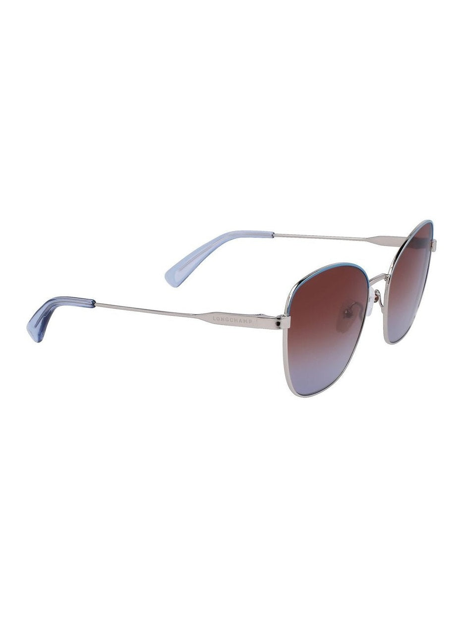 Longchamp Gray Metal Sunglasses