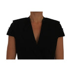 Dolce & Gabbana Black Short Croped Blazer Jacket