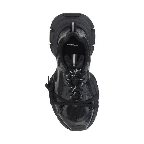 Balenciaga Black Polyethylene Athletic Sneakers