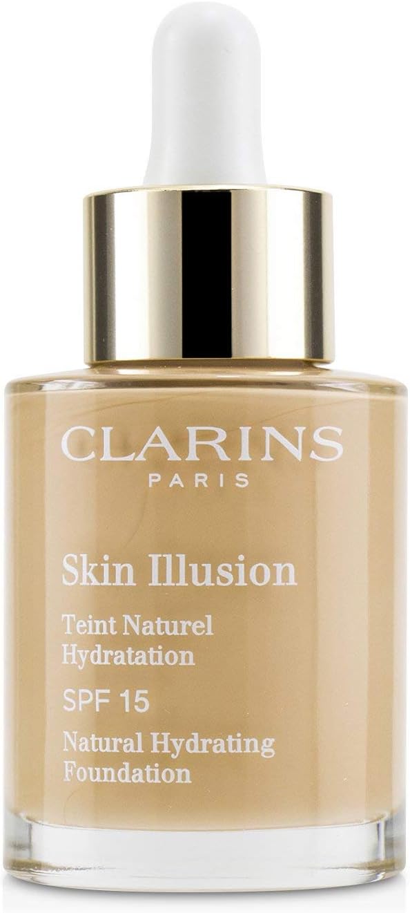 Clarins Skin Illusion Natural Hydrating Foundation Spf15 30Ml - 116.5 Coffee – beauty &amp; skincare essential