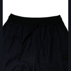 Dolce & Gabbana Black Jacquard Jogger Men Sweatpants Pants