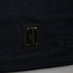 Dolce & Gabbana Black Jacquard Jogger Men Sweatpants Pants