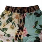 Dolce & Gabbana Multicolor Floral Print Men Bermuda Shorts