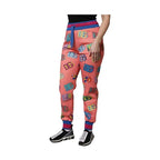 Dolce & Gabbana Pink Logo Monogram Jogger Sweatpants Pants