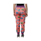 Dolce & Gabbana Pink Logo Monogram Jogger Sweatpants Pants